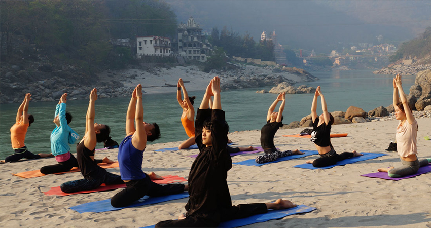 yoga in rishikesh